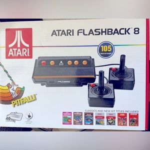 Atari Flashback 8 Console 105 Built-in Games 40th Anniversary Edition New in box